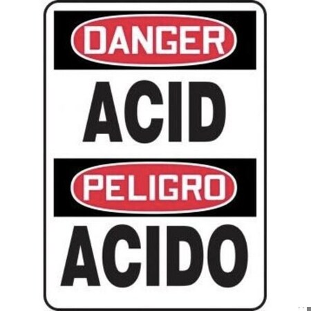 Accuform BILINGUAL Safety Sign  SPANISH SBMCHL194XL SBMCHL194XL